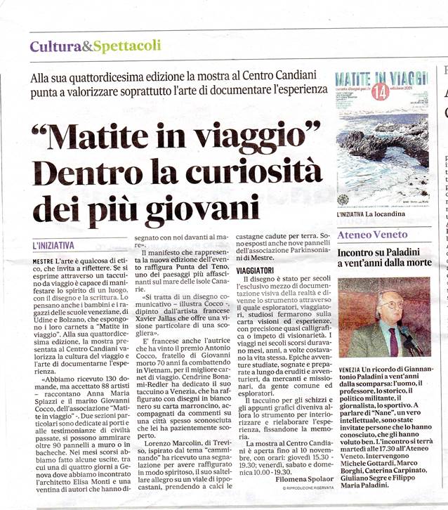 MATITE IN VIAGGIO AD ARQUA PETRARCA